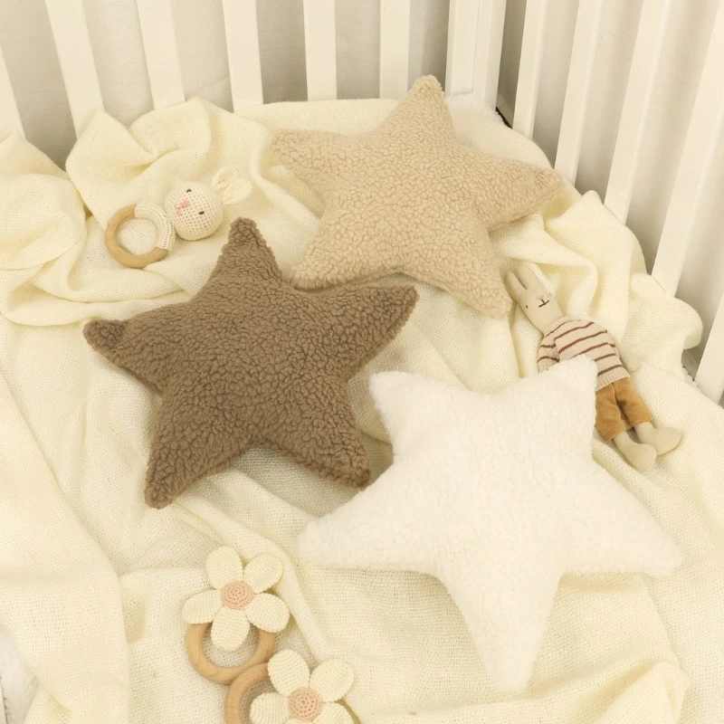 Baby Nursery Cushion - Stevige pluche kinderkamer decoratie stervorm babykussen