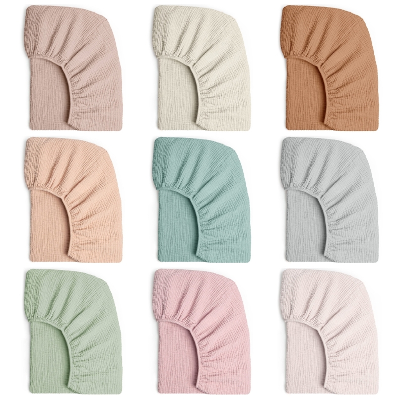 Baby Nursery Cushion - Zacht Ademend Mousseline Katoen Hoeslaken Pasgeboren