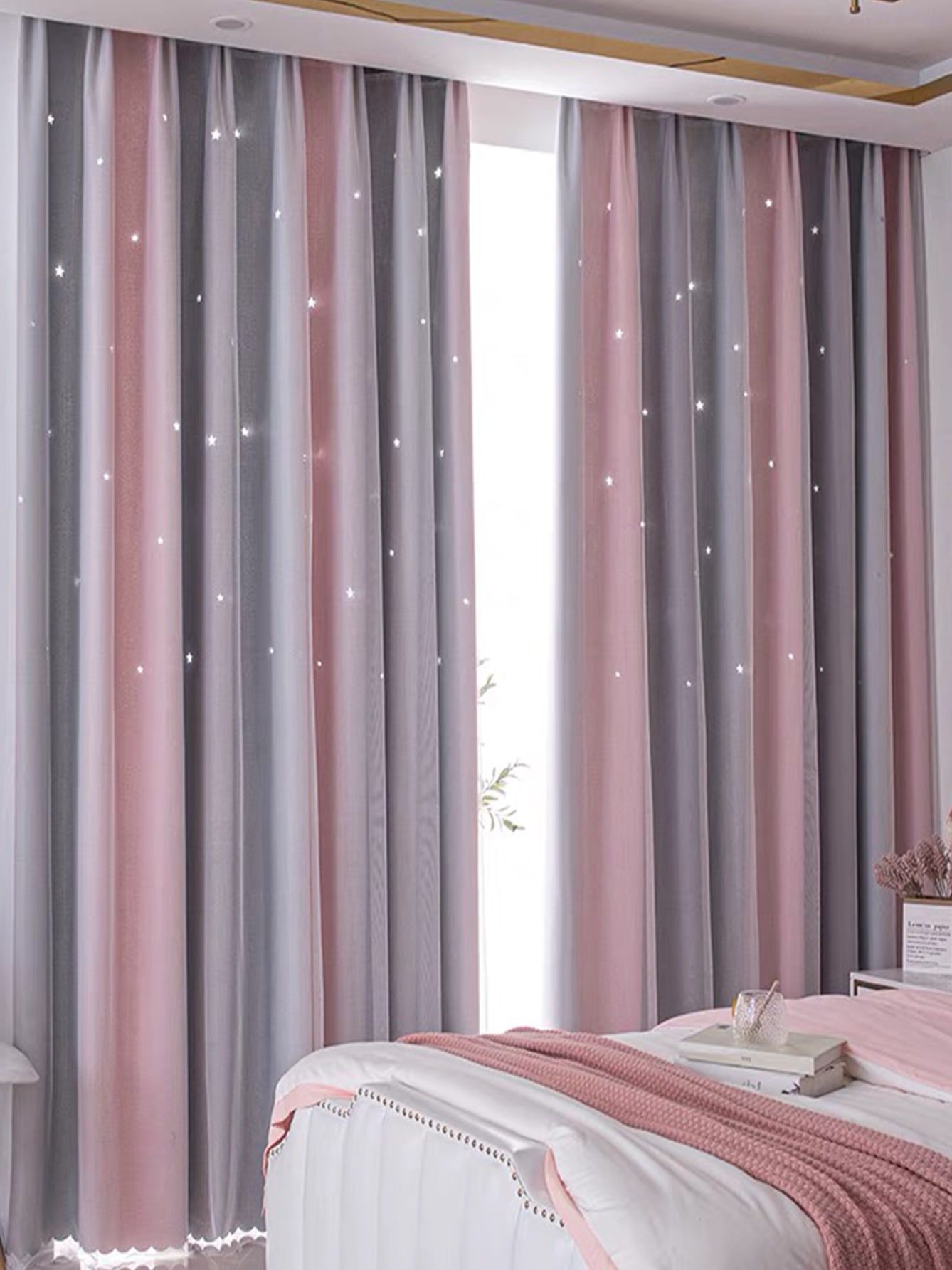 Blackout Curtain Nursery - Verduisterende kindergordijnen voor slaapkamer Thermisch geïsoleerd