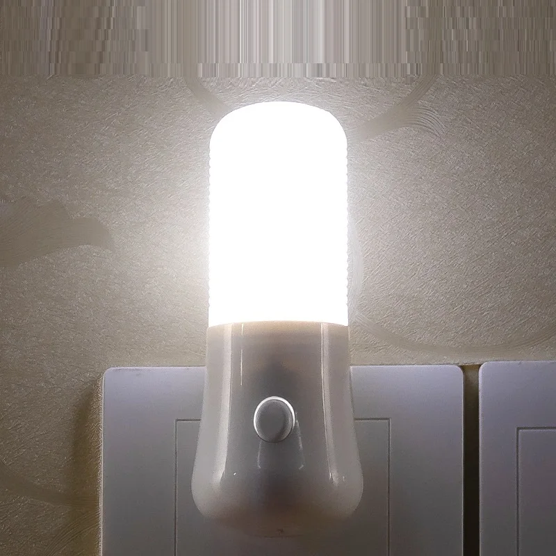 Baby Nursery Egg Light - LED-nachtlampje Wit EU /US-drukknop Stopcontact Lamp