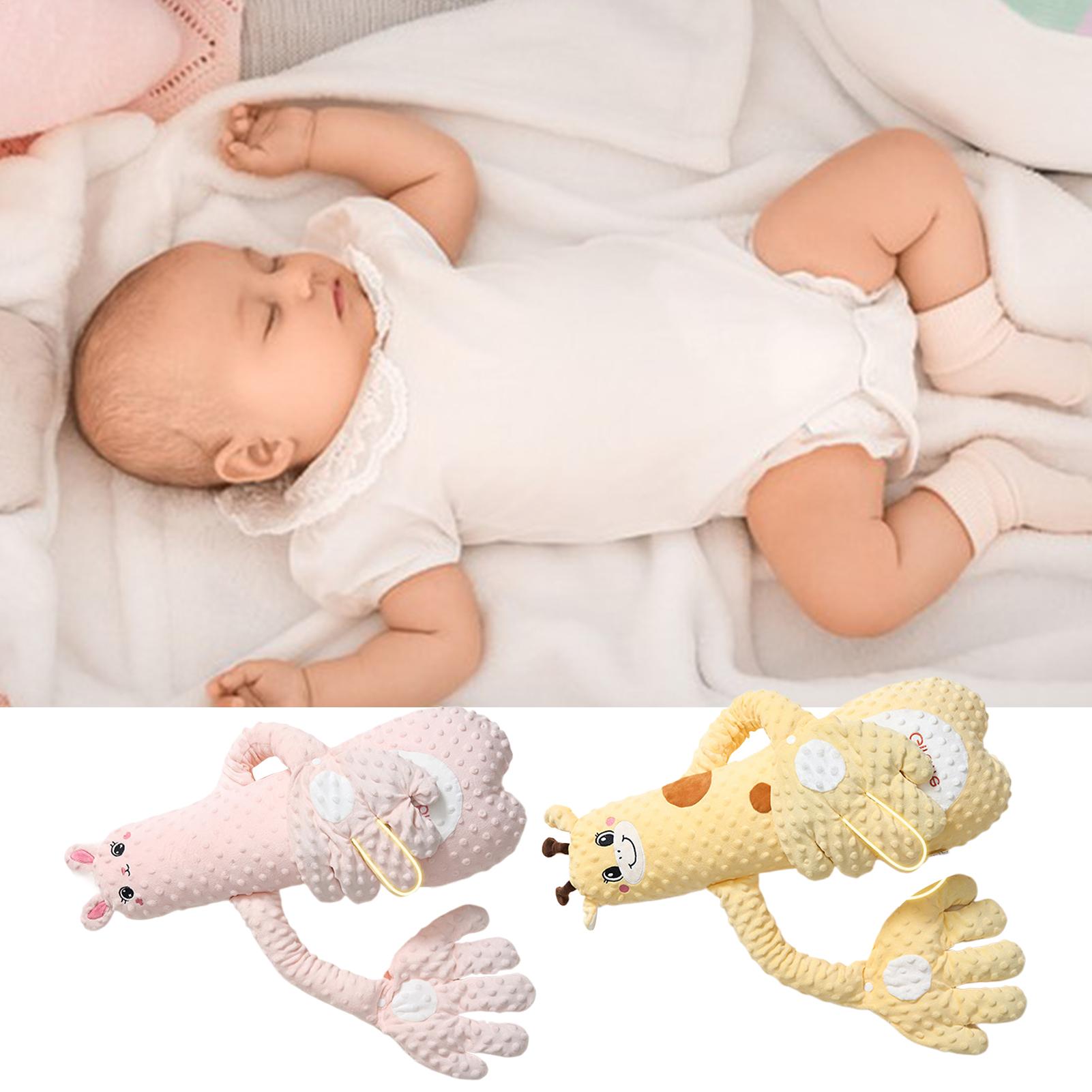 Baby Nursery Cushion - Baby Slaapknuffel met Rustgevende Palmvormige Afstandsbediening,