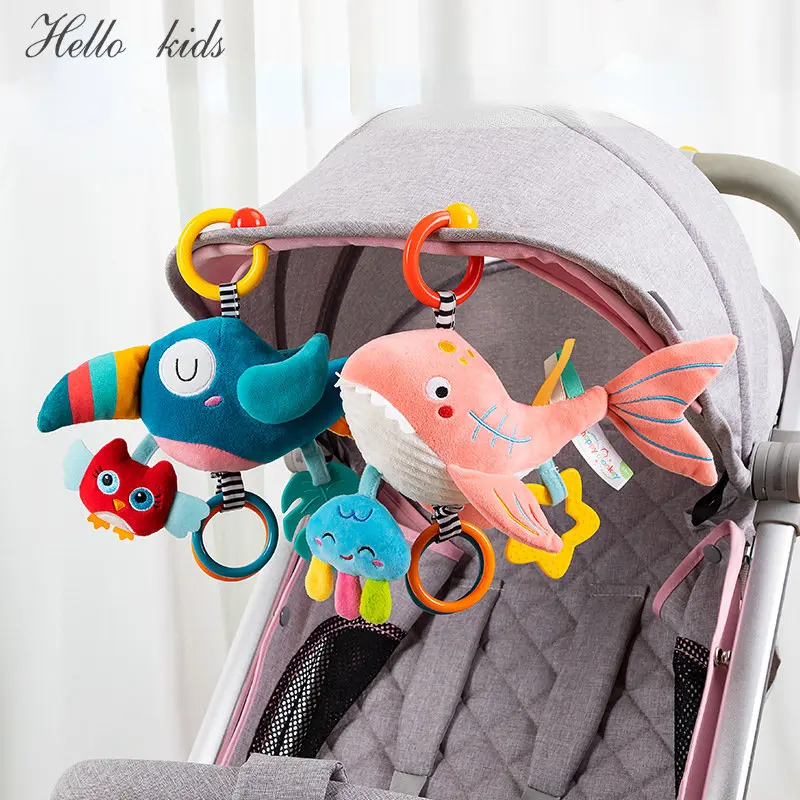Baby Nursery Images - Pasgeboren baby zacht knuffel bijtring rammelaars