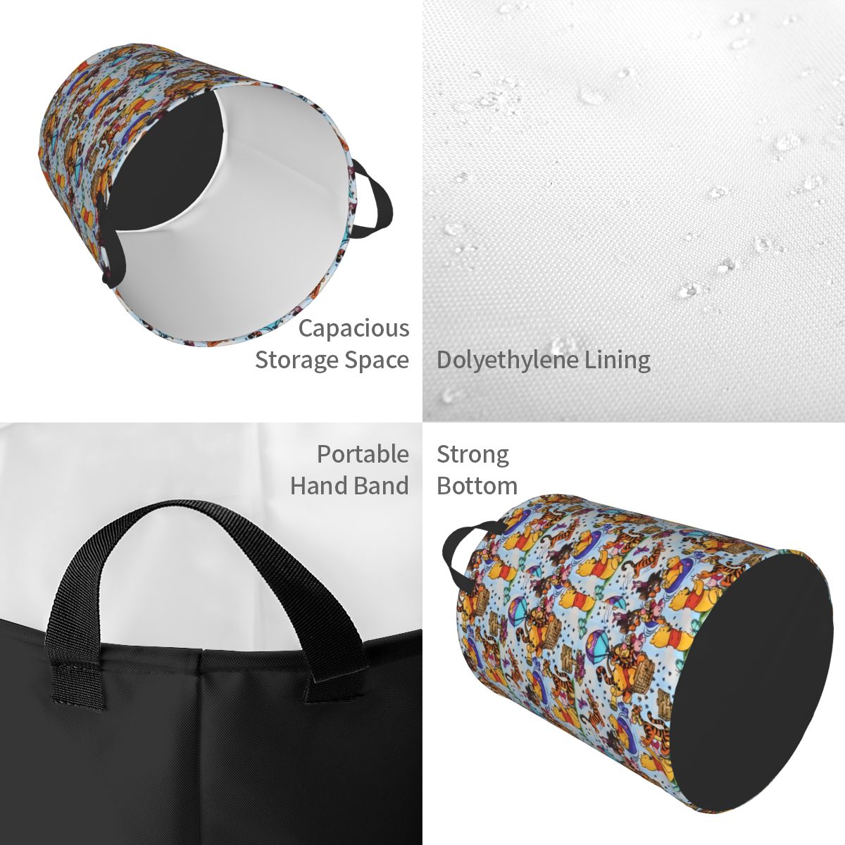 Veel avonturen van Winnie de P - Laundry Hamper Nursery recensie en prijs