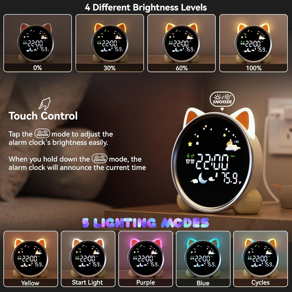 Kinderwekker Klaar om te stijg - Sound Sleep Trainer Clock recensie en prijs