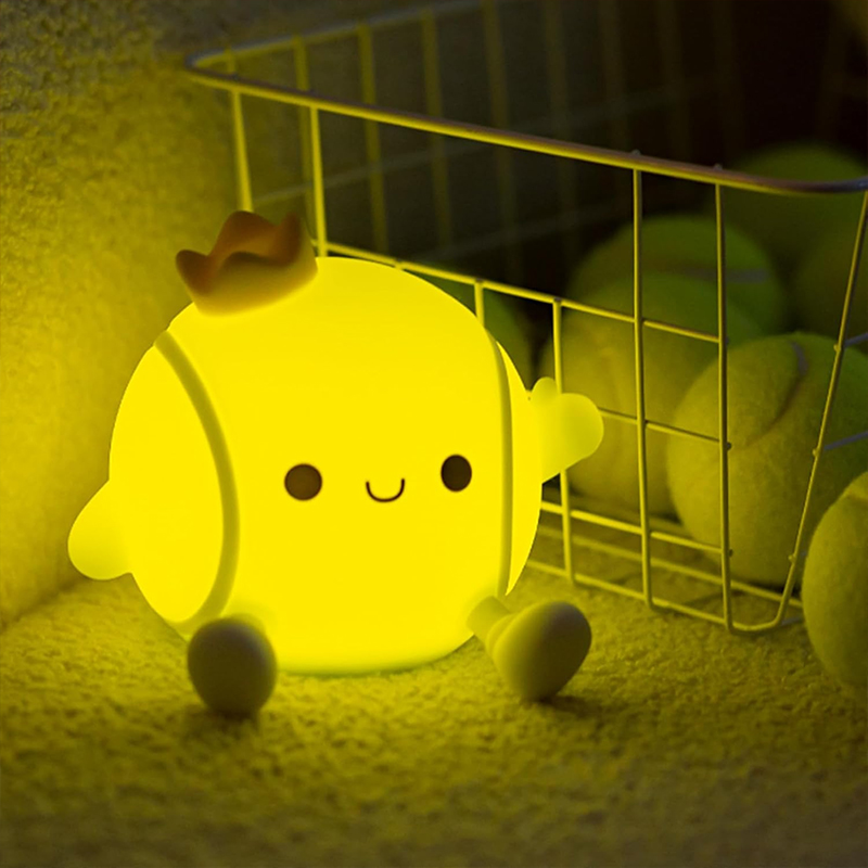 Schattig tennisnachtlampje Sil - Baby Nursery Egg Light recensie en prijs