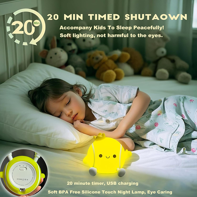 Schattig tennisnachtlampje Sil - Baby Nursery Egg Light recensie en prijs