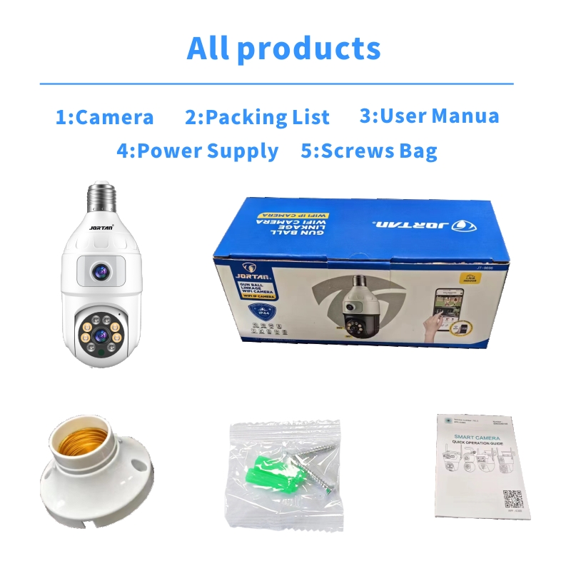 4MP Lamp E27 Dual Lens 360 Ind - Baby Nursery Egg Light recensie en prijs