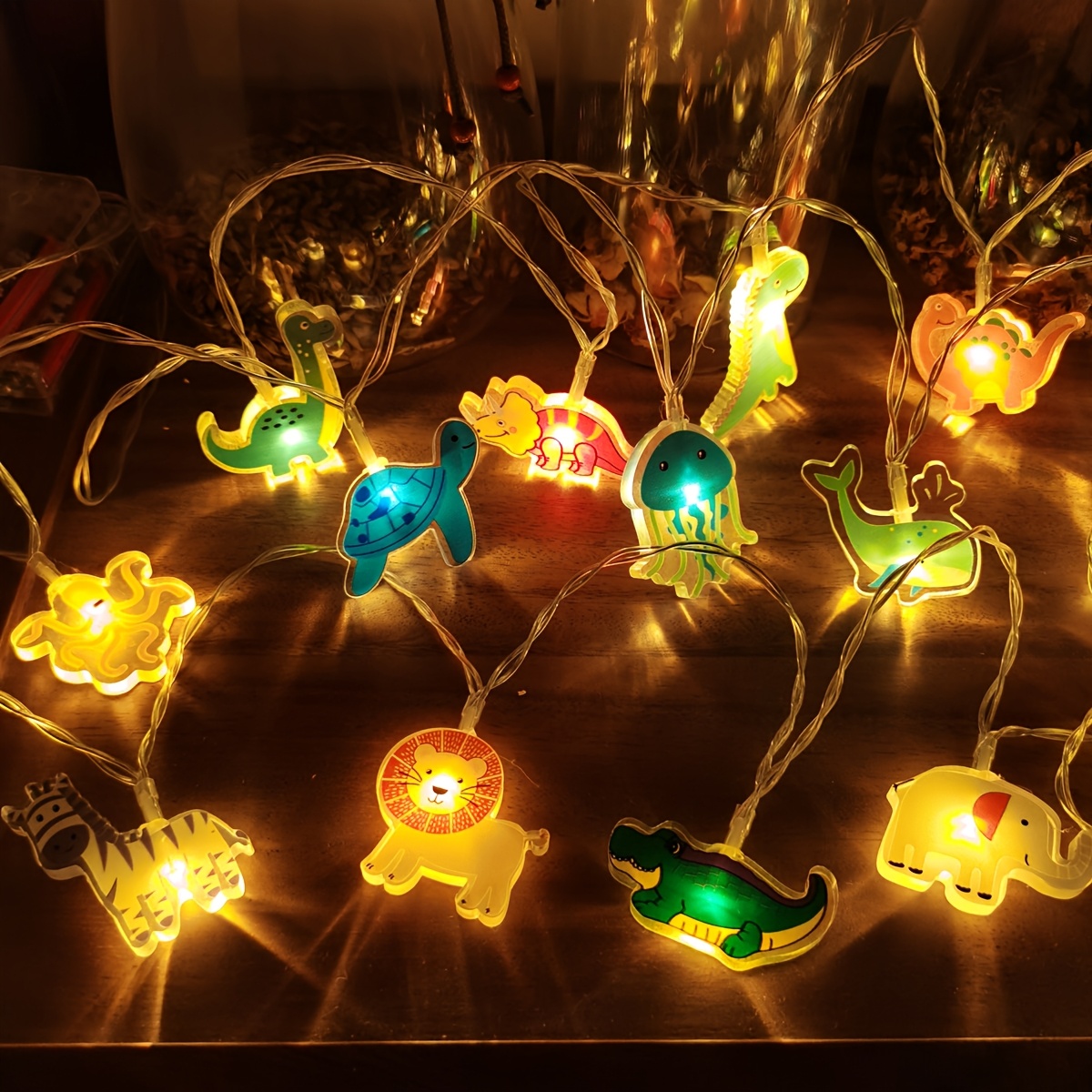 Cartoon LED-decoratieve lichts - Baby Nursery Animal Theme recensie en prijs
