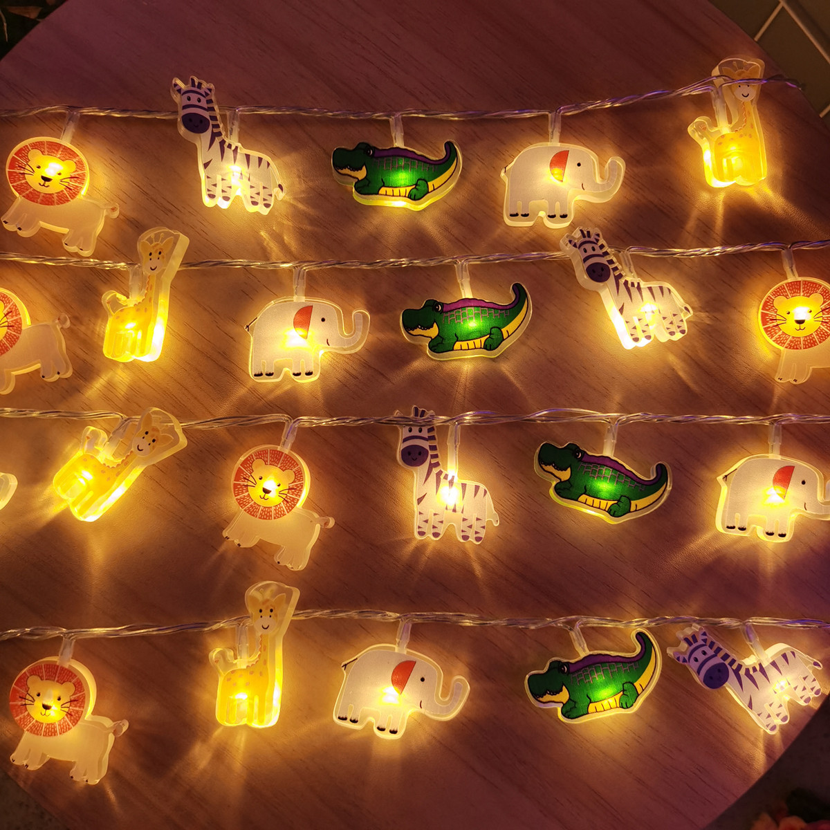 Cartoon LED-decoratieve lichts - Baby Nursery Animal Theme recensie en prijs