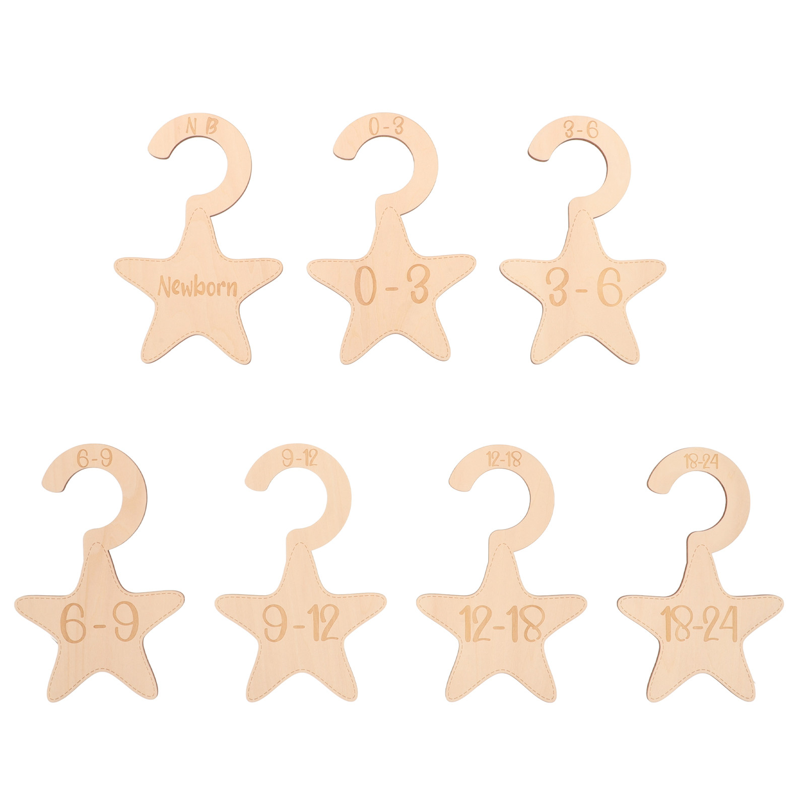 7-delige babykleding kastverde - Baby Nursery Organizer recensie en prijs
