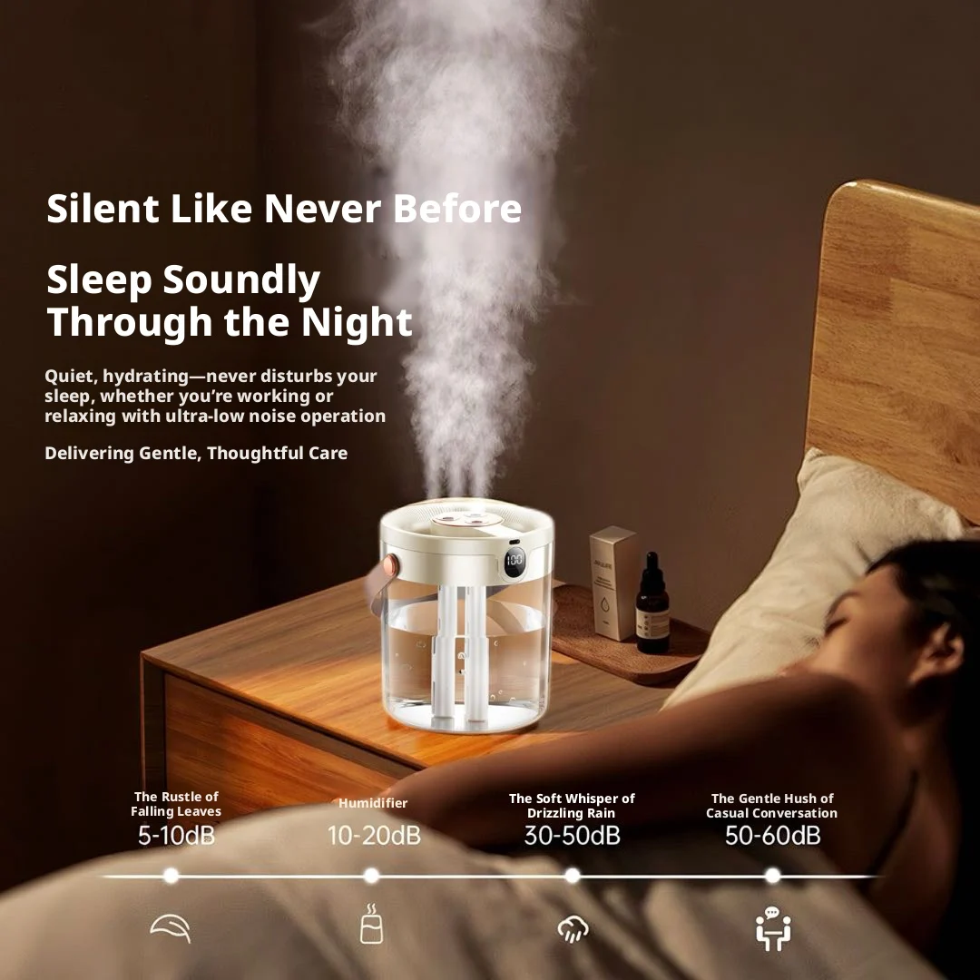 Triple Spray-luchtbevochtiger  - Baby Nursery Humidifier recensie en prijs