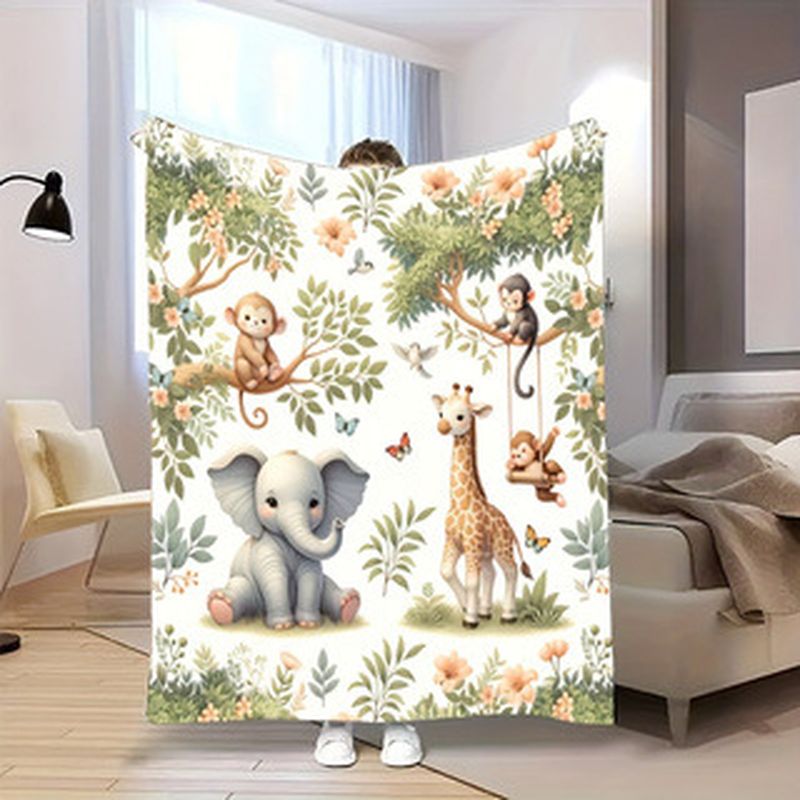 VIKAMA aquarel jungle dier bab - Baby Nursery Jungle Animals recensie en prijs