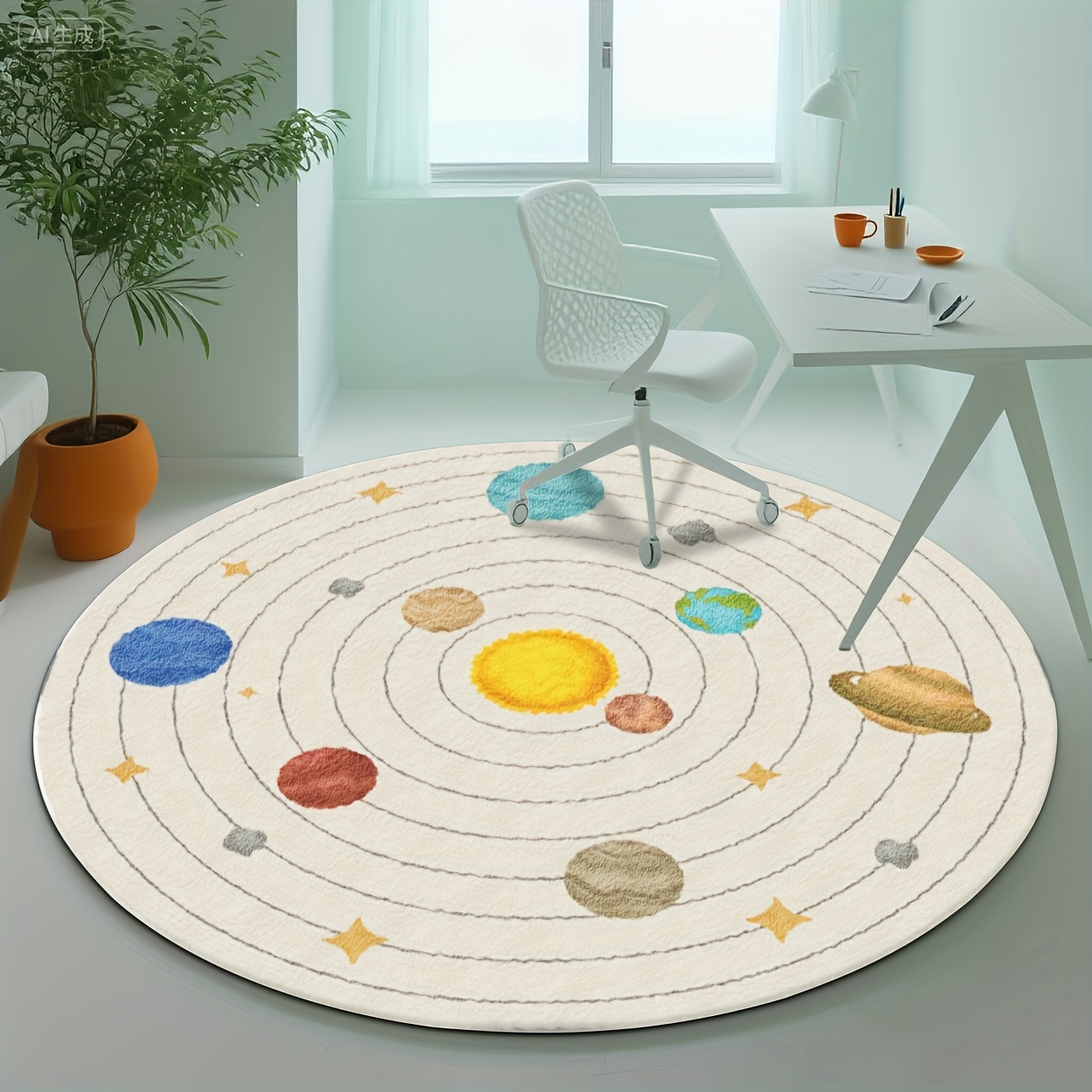 Schattig rond kinderkamerkleed - Baby Nursery Cushion recensie en prijs