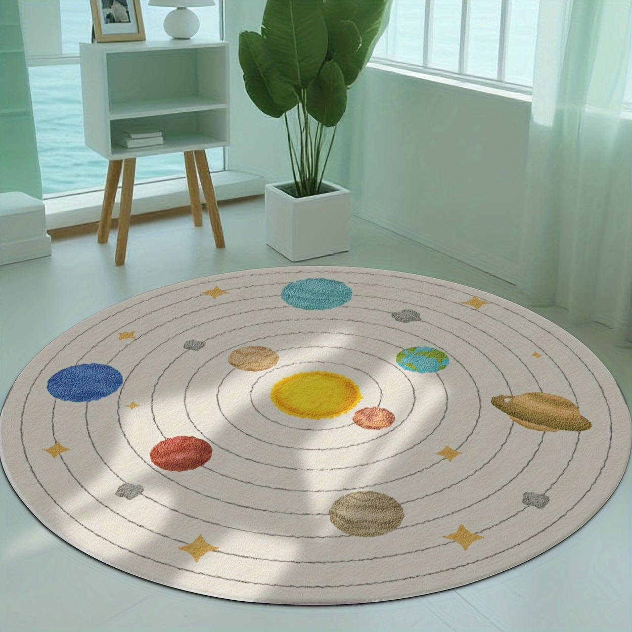 Schattig rond kinderkamerkleed - Baby Nursery Cushion recensie en prijs