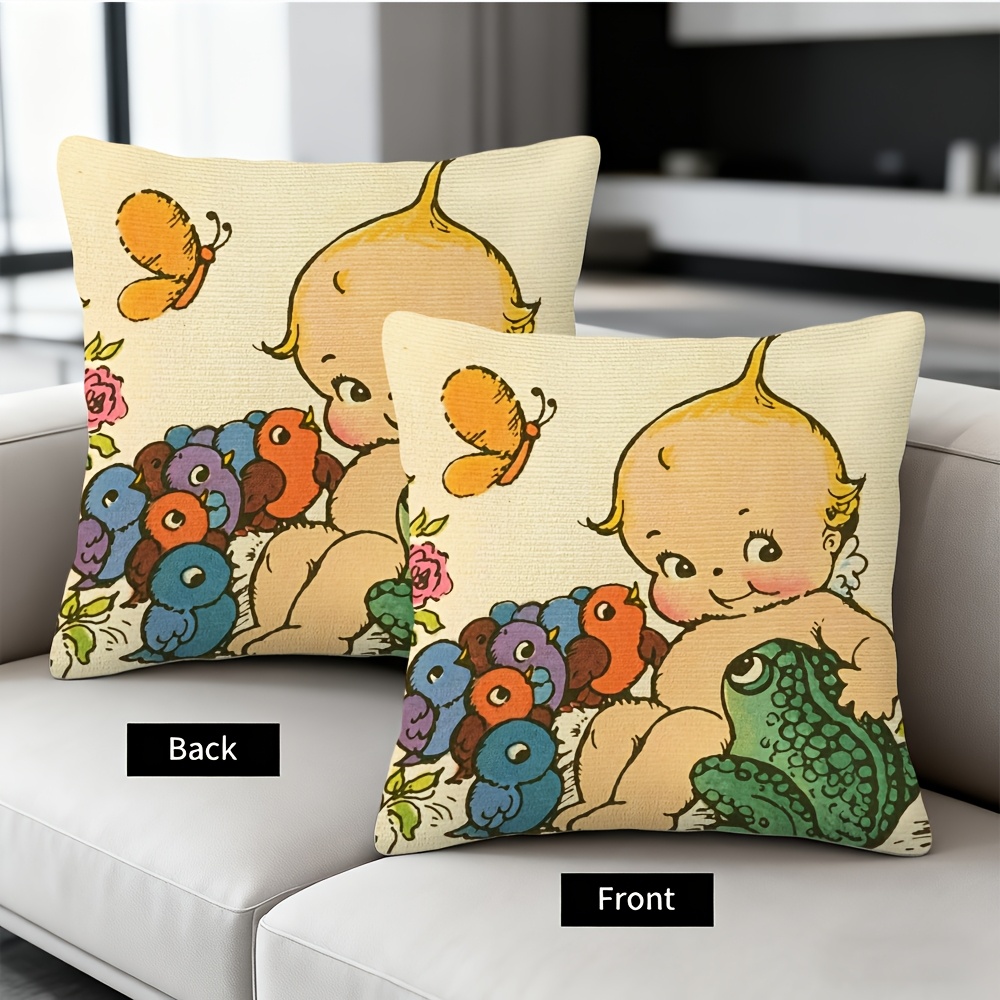Schattige Baby Kikker Kinderka - Baby Nursery Cushion recensie en prijs