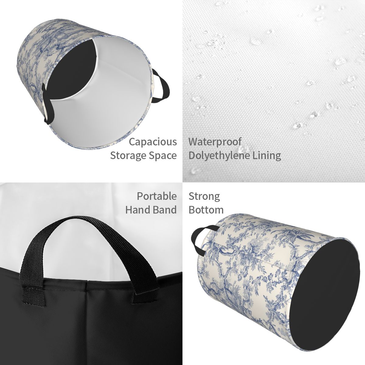 Custom Toile De Jouy Patronen  - Laundry Hamper Nursery recensie en prijs