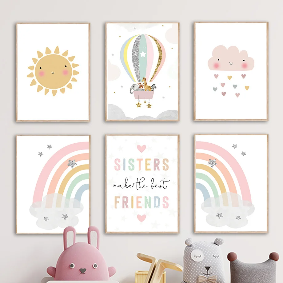 Giraffe Olifant Heteluchtballo - Baby Nursery Images recensie en prijs