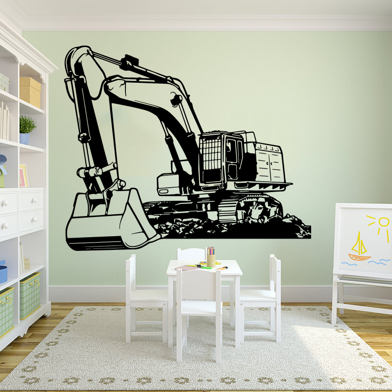 Grote zware uitrusting graafma - Baby Nursery Labels recensie en prijs