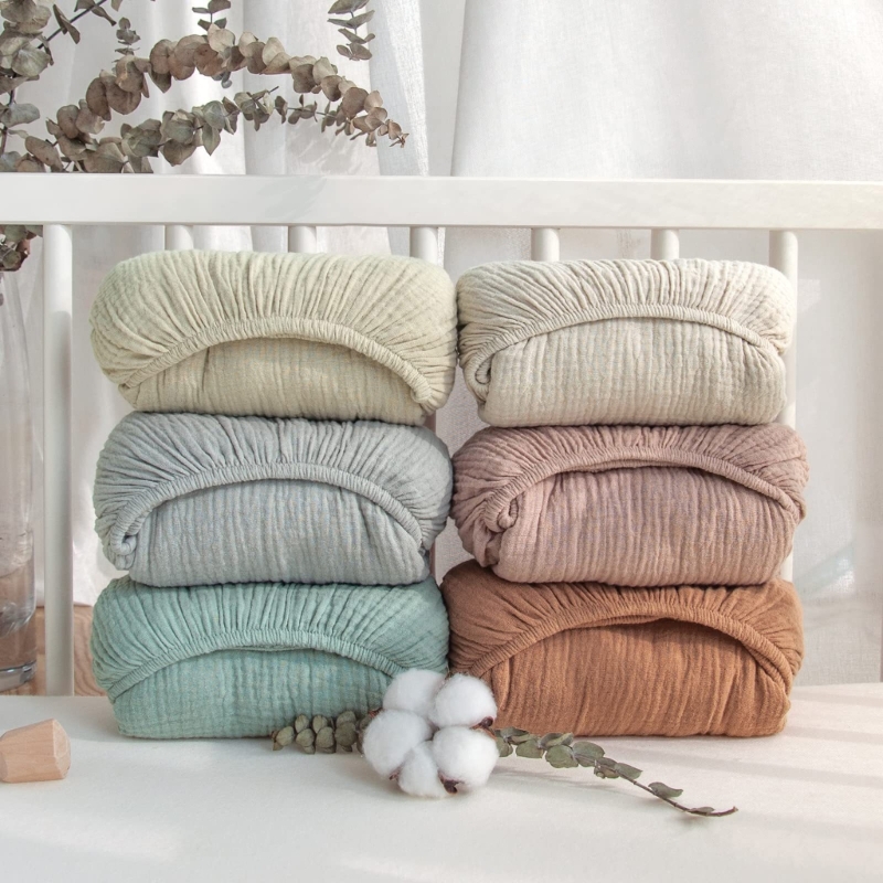 Zacht Ademend Mousseline Katoe - Baby Nursery Cushion recensie en prijs