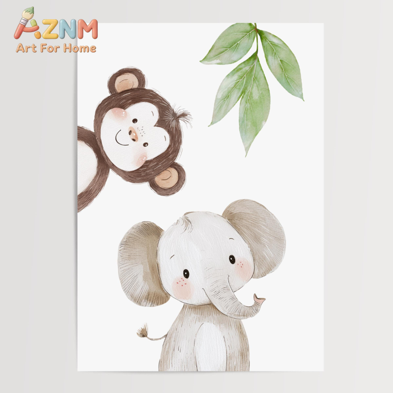 1 stuk/3 stuks Safari Animal N - Baby Nursery Animal Theme recensie en prijs