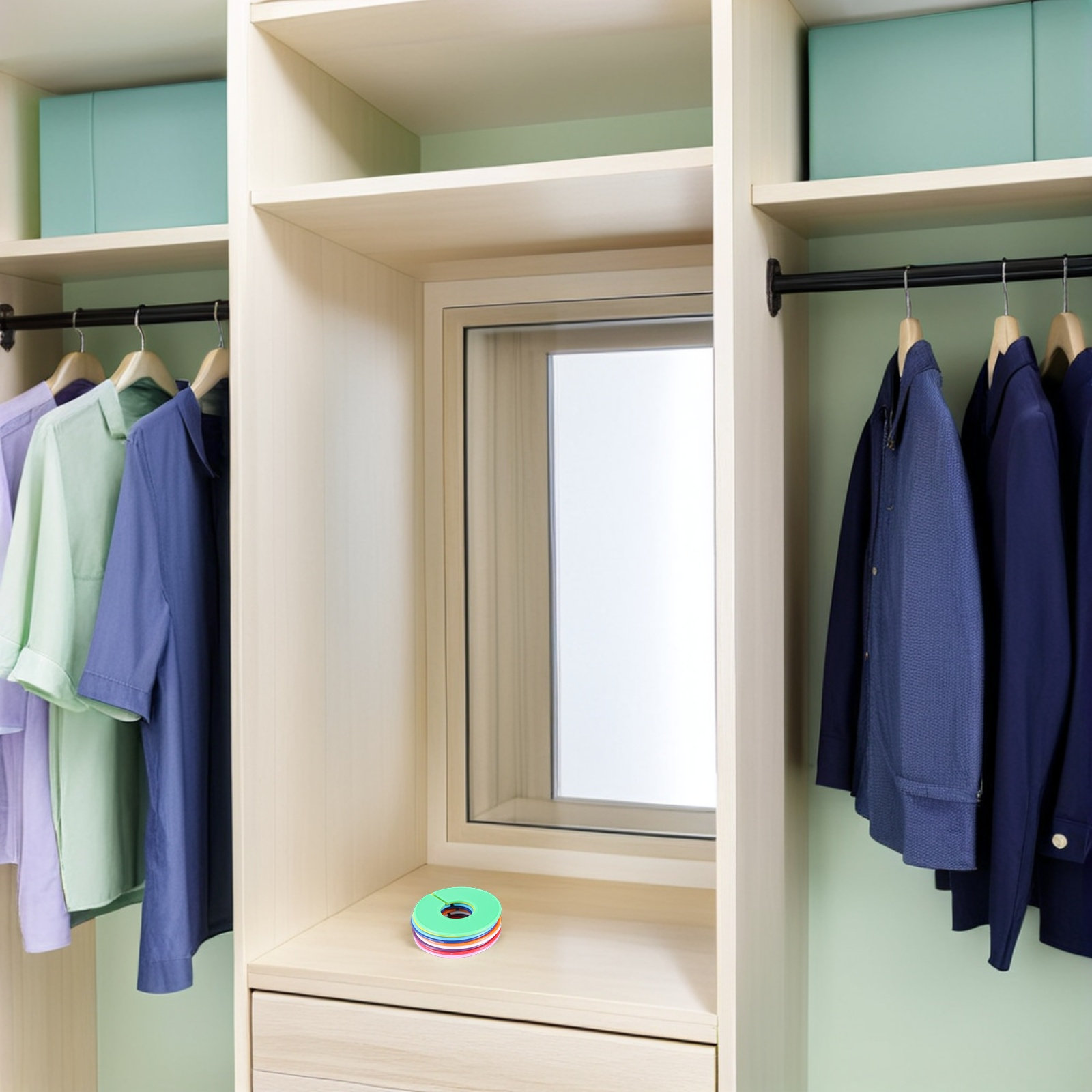 36 stuks kledingmaatringen van - Baby Nursery Closet Organization recensie en prijs