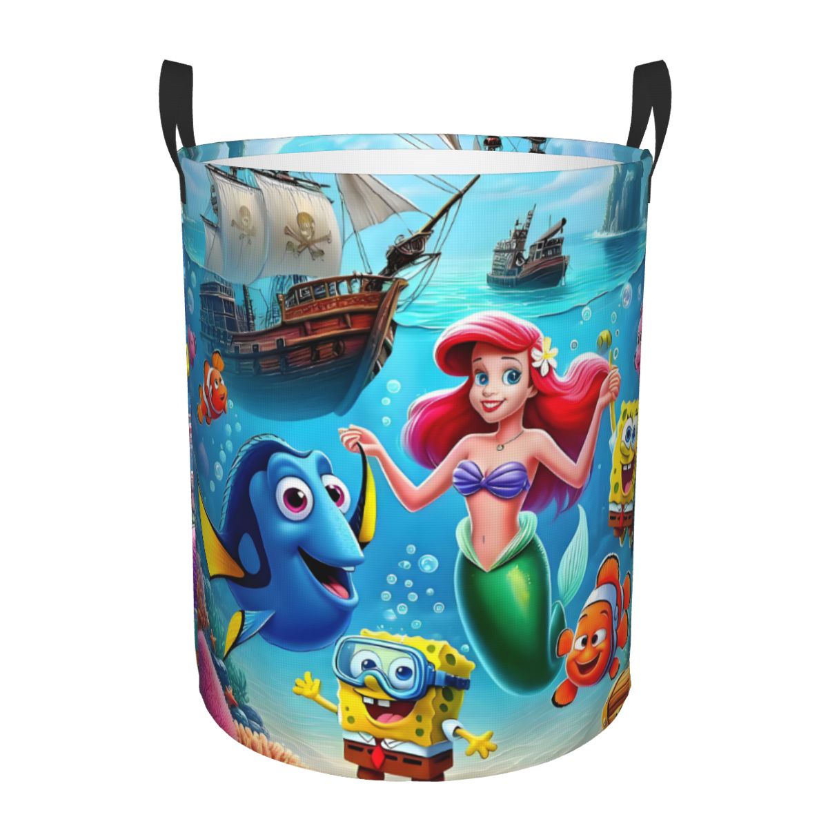 Litt Mermaid SpongeBob Finding - Laundry Hamper Nursery recensie en prijs