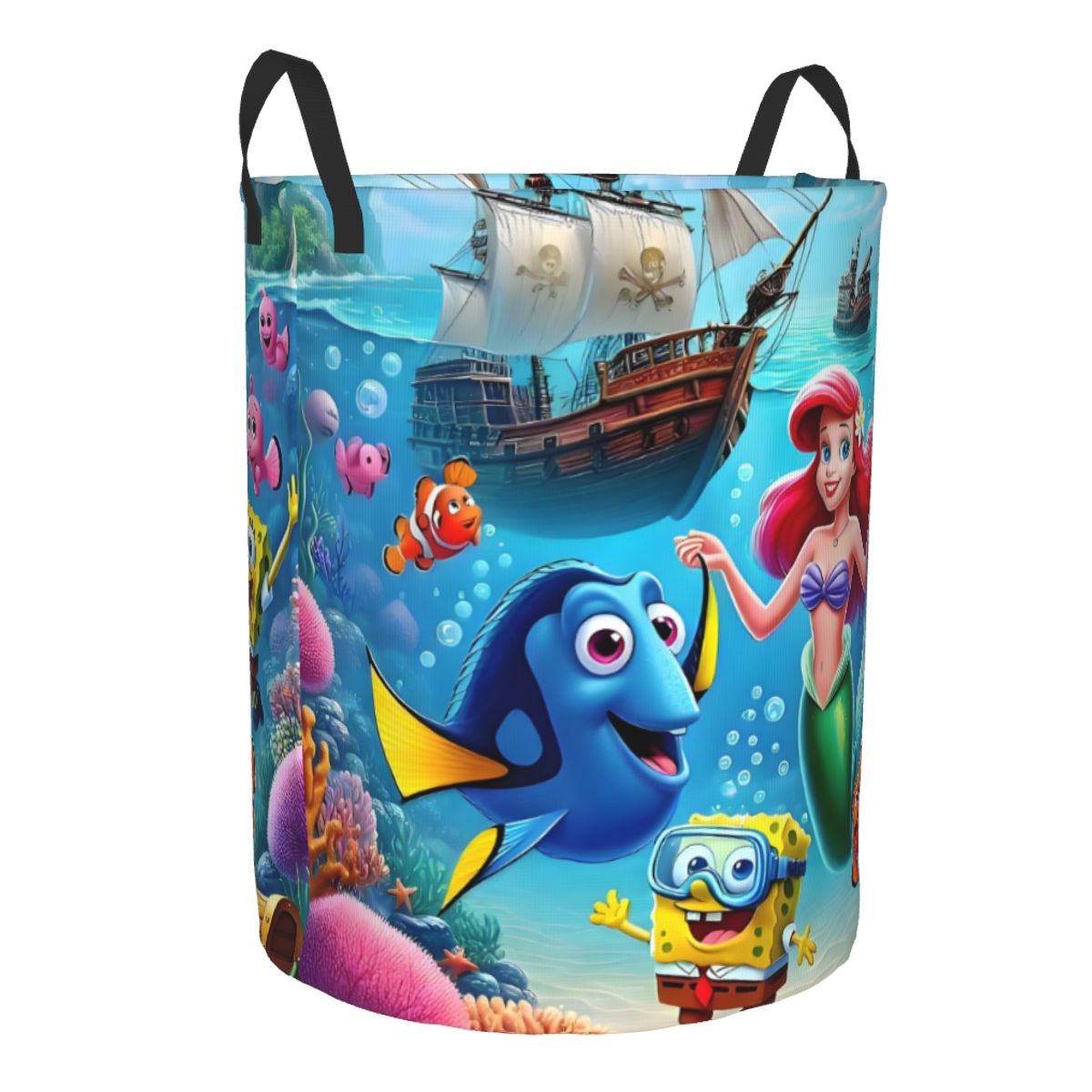Litt Mermaid SpongeBob Finding - Laundry Hamper Nursery recensie en prijs
