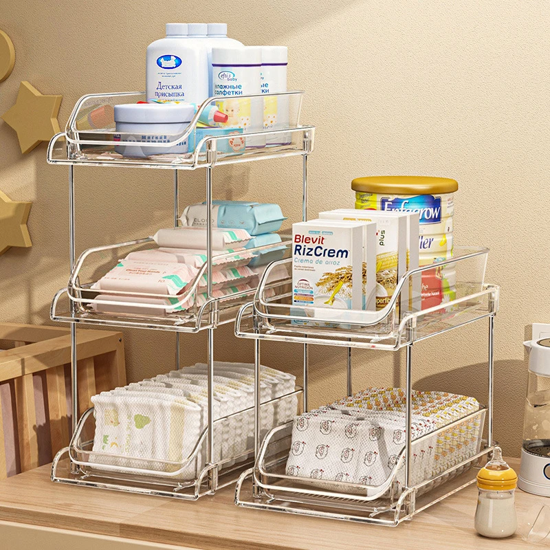 2-laags transparante multi-lay - Baby Nursery Organizer recensie en prijs