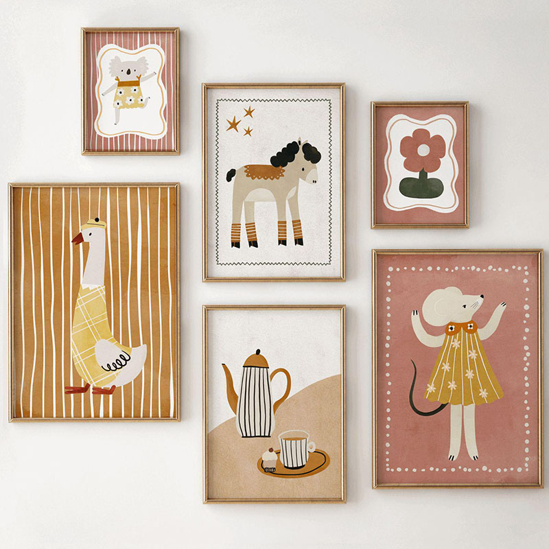 Muis Gans Paard Koala Koffie B - Baby Nursery Images recensie en prijs