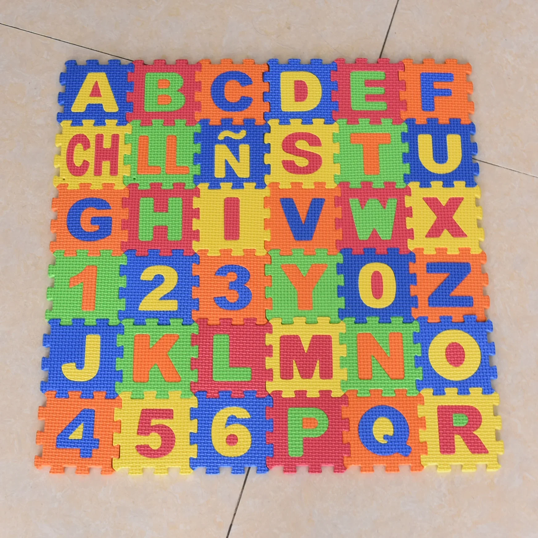 Speelmatten 36 Stuks 9Cm Numme - Baby Nursery Cushion recensie en prijs