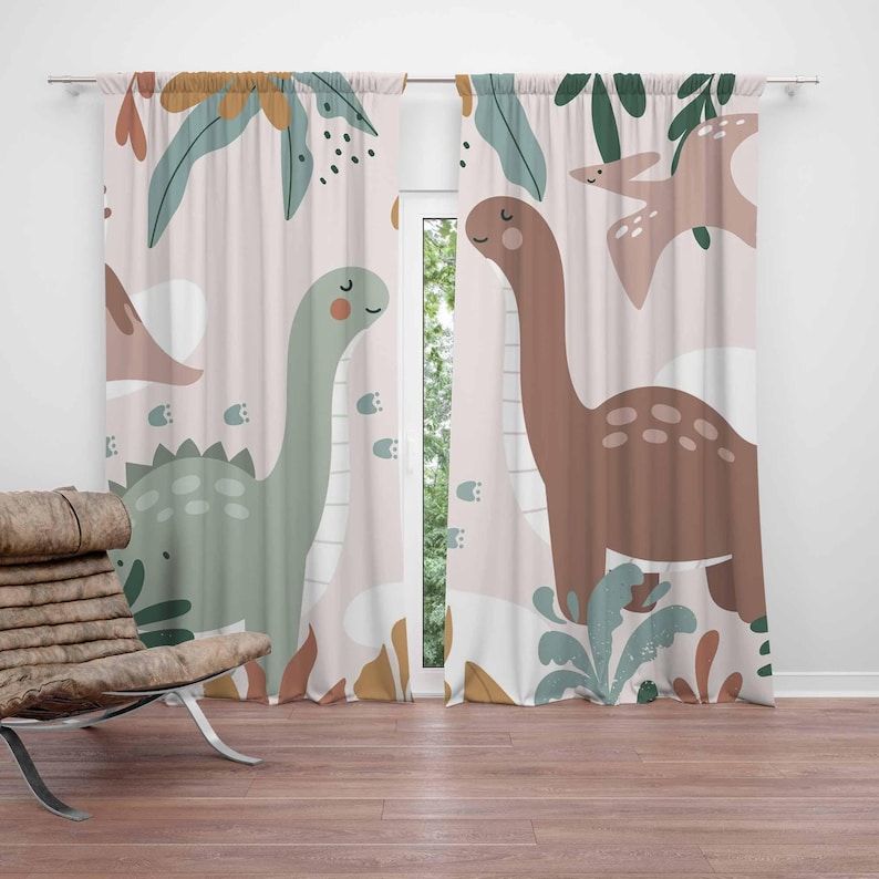 Dinosaurus Kinderkamer Gordijn - Blackout Curtain Nursery recensie en prijs
