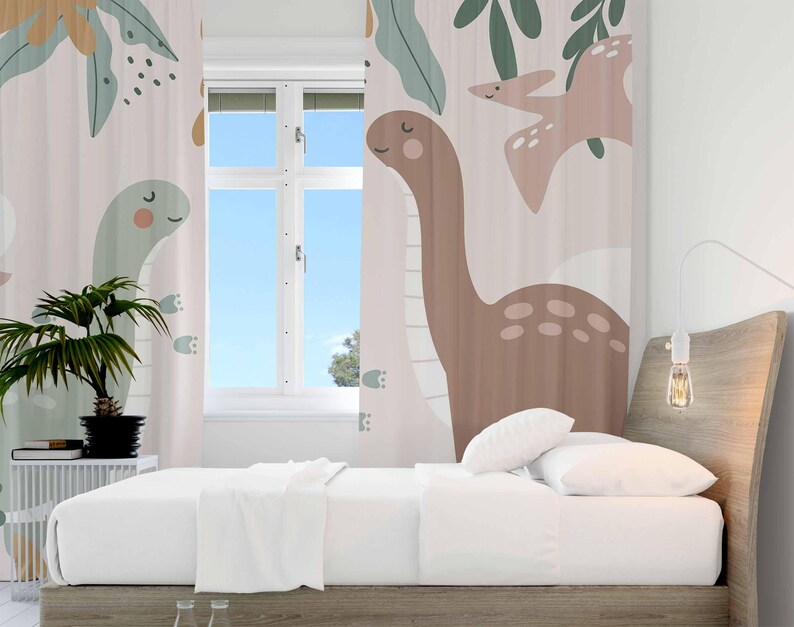 Dinosaurus Kinderkamer Gordijn - Blackout Curtain Nursery recensie en prijs