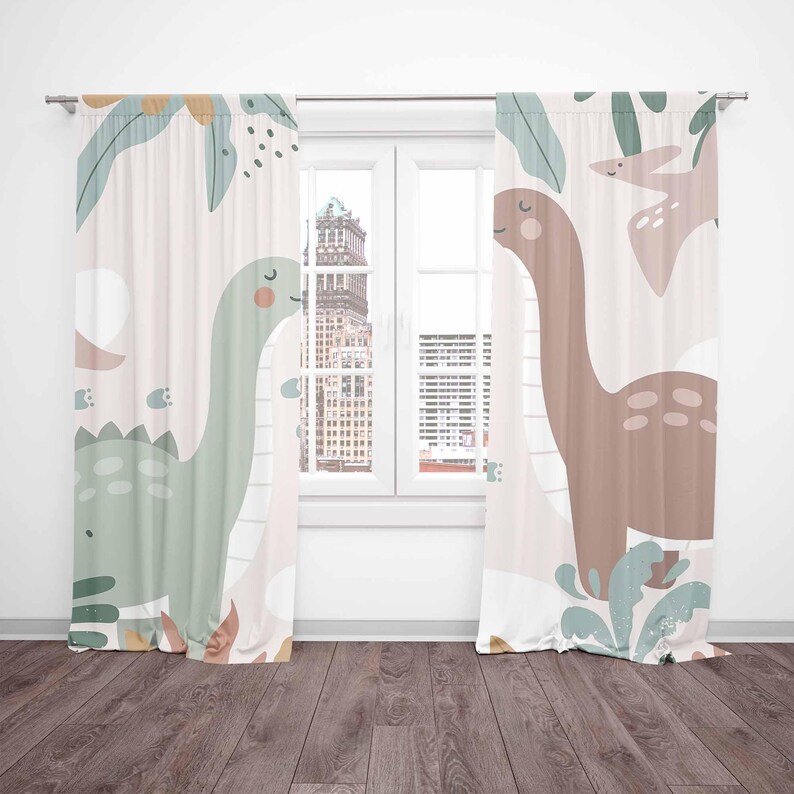 Dinosaurus Kinderkamer Gordijn - Blackout Curtain Nursery recensie en prijs