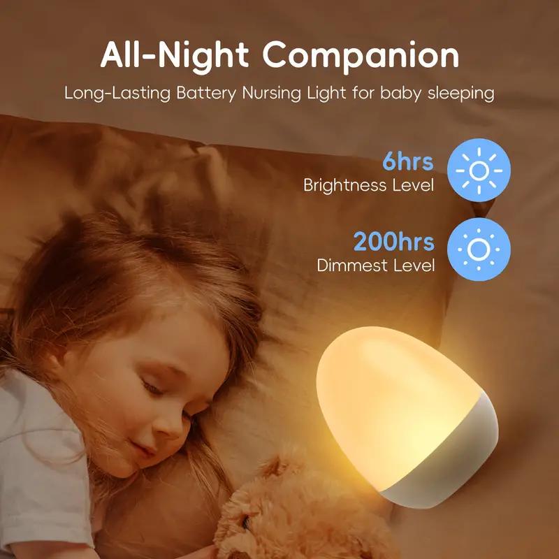 Touch-nachtlampje voor babykam - Baby Nursery Egg Light recensie en prijs