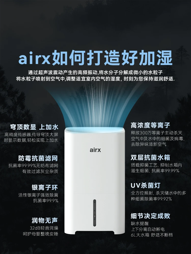 220V airx luchtbevochtiger Gee - Baby Nursery Humidifier recensie en prijs