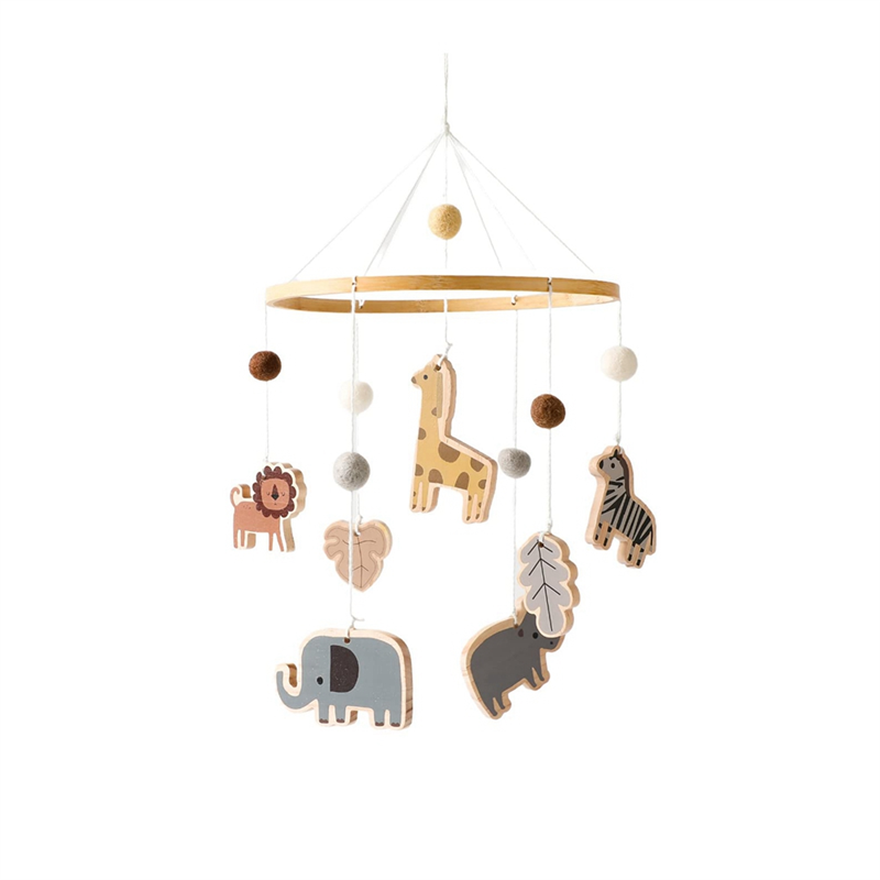 X18A-babymobiel voor wieg - Ju - Baby Nursery Jungle Animals recensie en prijs