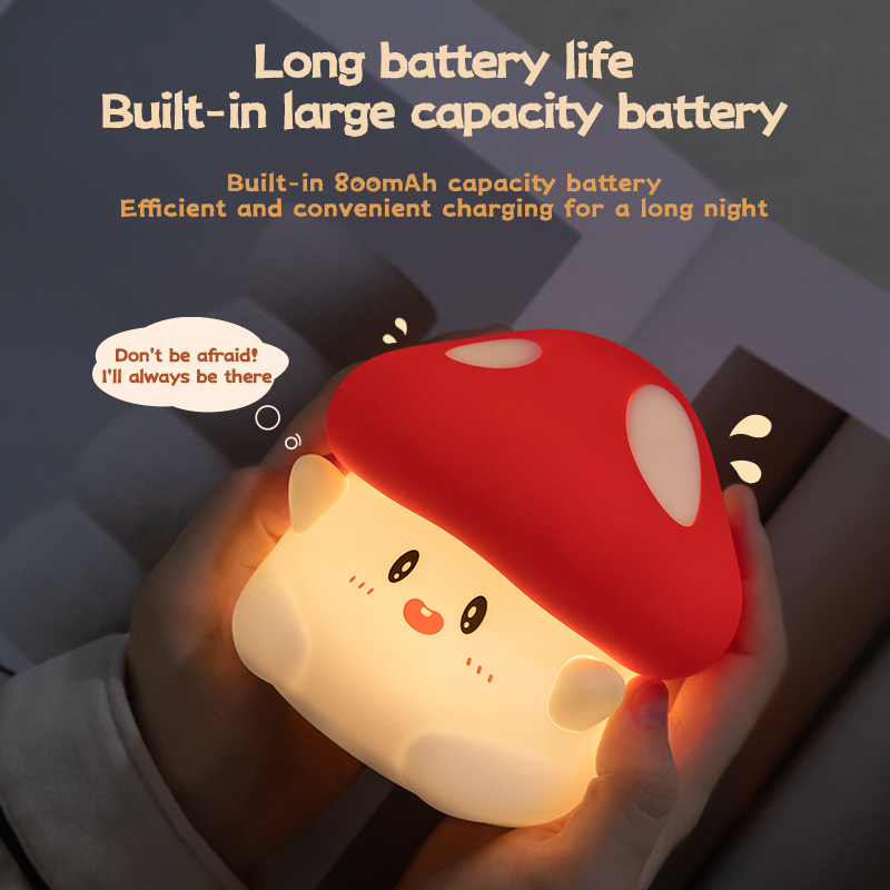 Paddestoel Nachtlampje LED Opl - Baby Nursery Egg Light recensie en prijs
