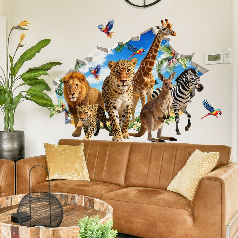 Grote jungle dieren tropische  - Baby Nursery Jungle Animals recensie en prijs