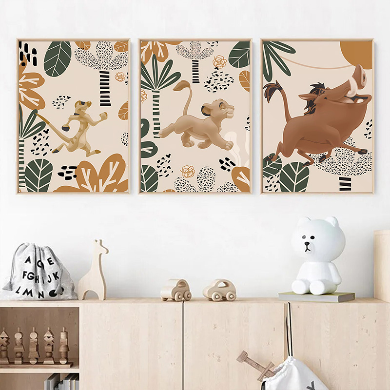 Kid Lion King Boho Posters en  - Baby Nursery Images recensie en prijs