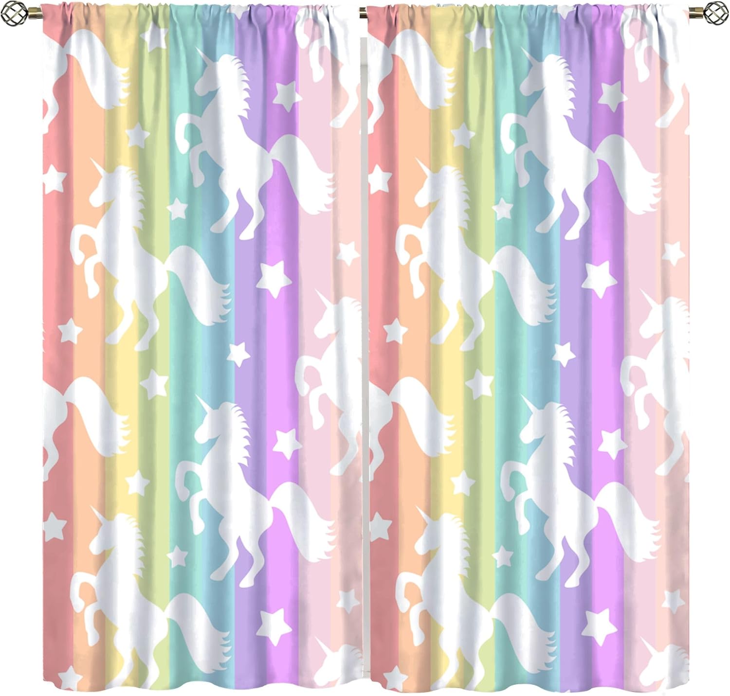 Regenboog Eenhoorn Verduisteri - Blackout Curtain Nursery recensie en prijs