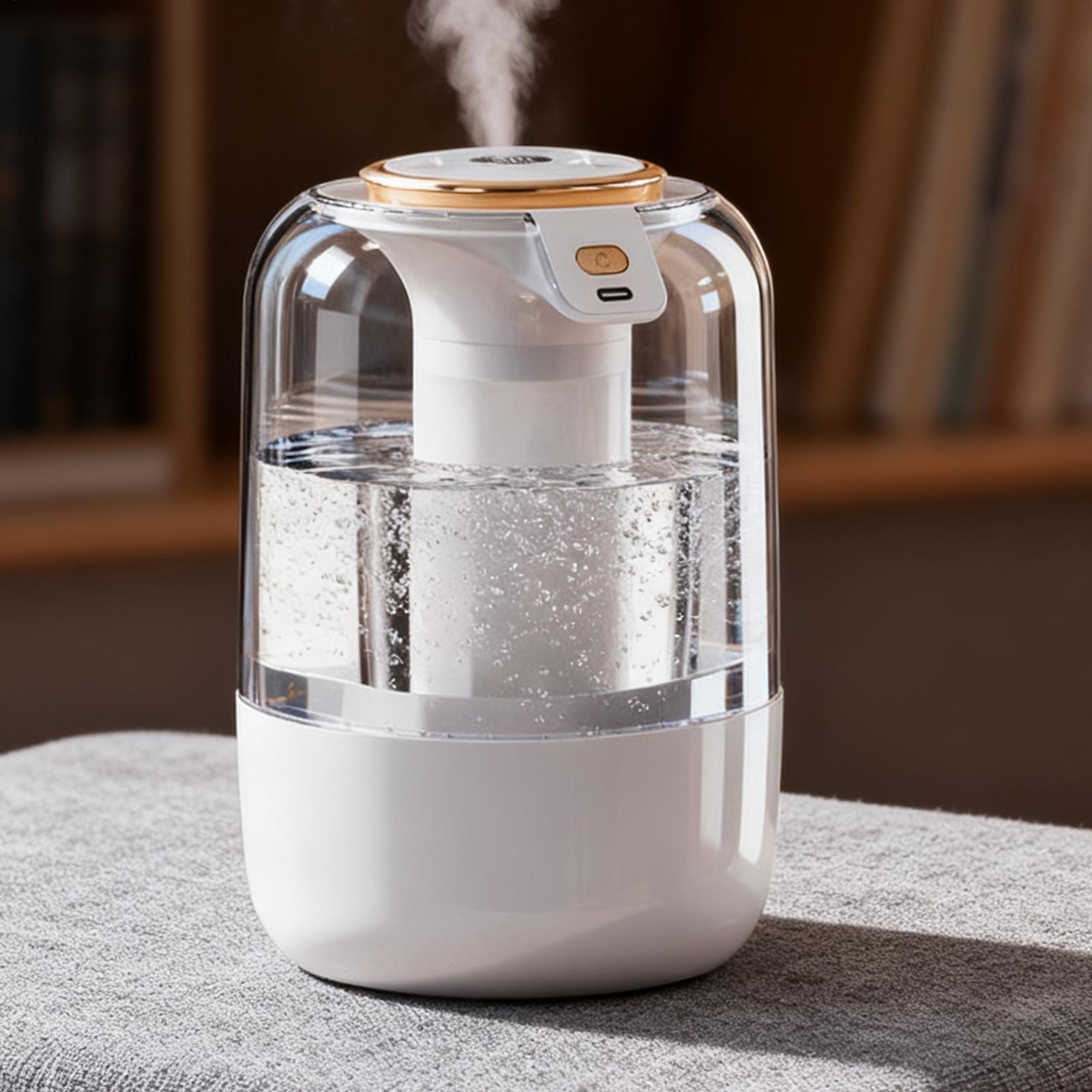 Slaapkamerluchtbevochtiger met - Baby Nursery Humidifier recensie en prijs