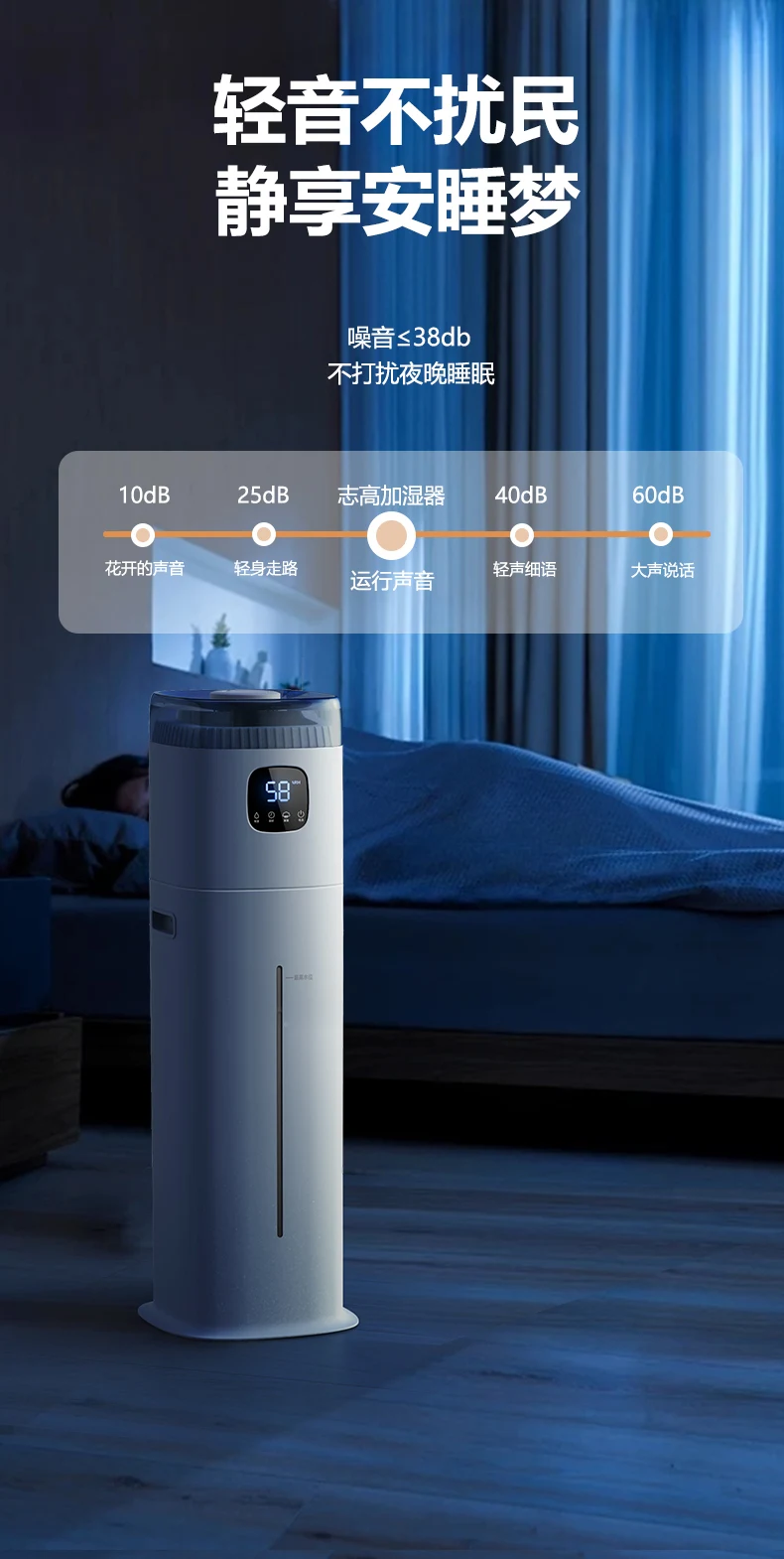 220V Chigo vloerbevochtiger Sm - Baby Nursery Humidifier recensie en prijs