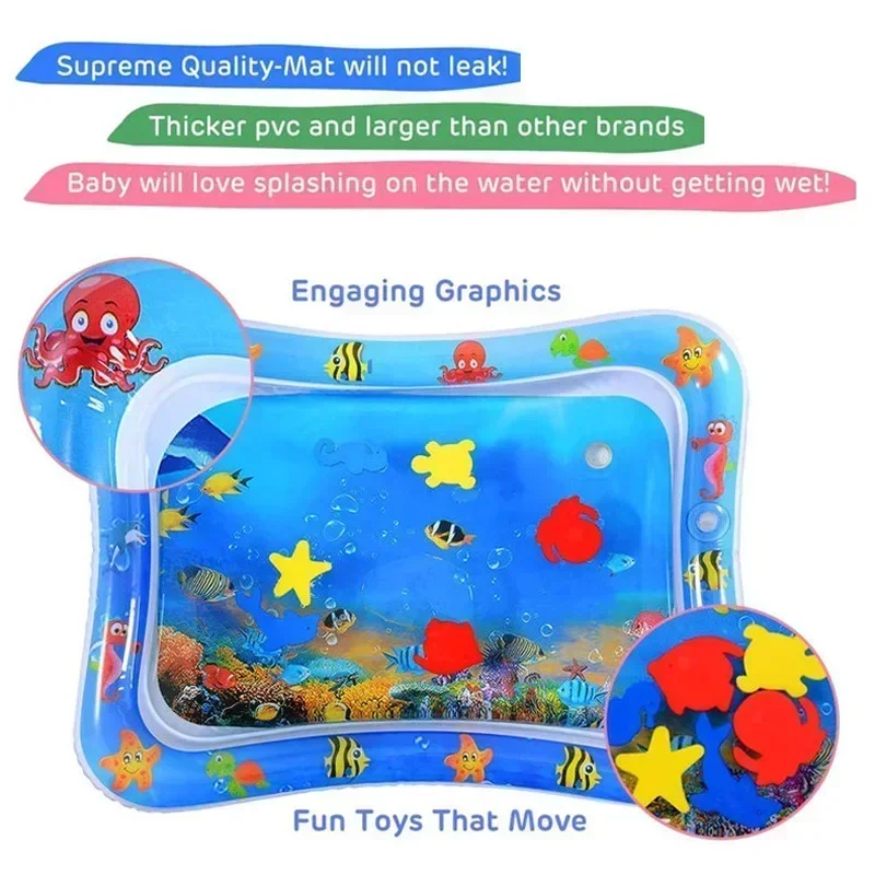 Baby Water Speelmat Pvc Opblaa - Baby Nursery Cushion recensie en prijs