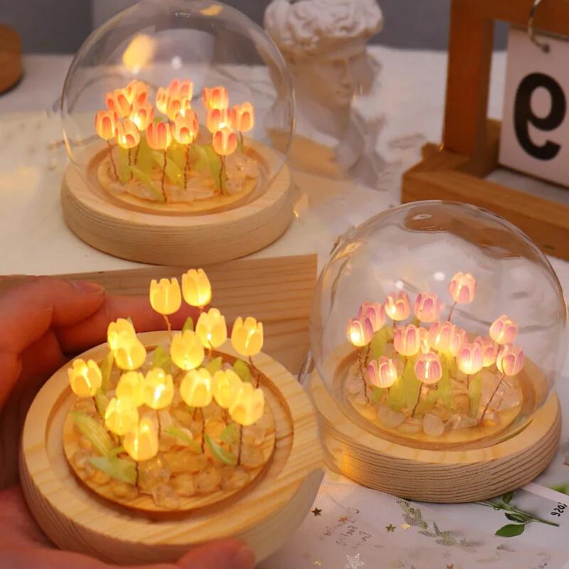 Kunstmatige Tulp Bloem Nachtla - Baby Nursery Egg Light recensie en prijs