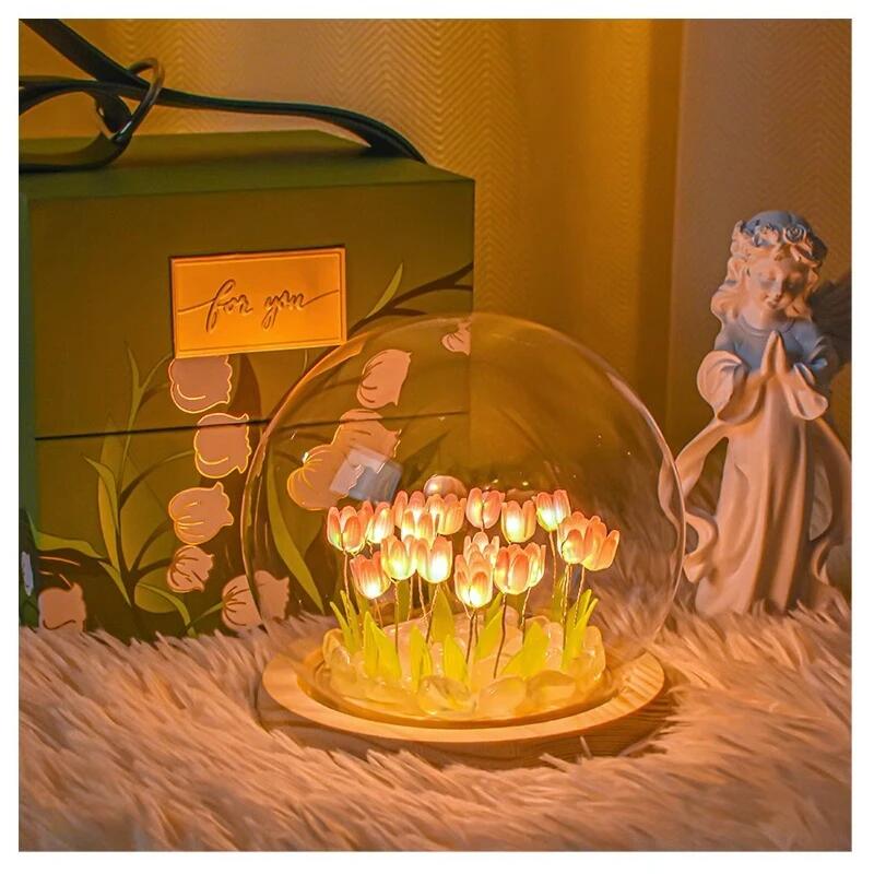 Kunstmatige Tulp Bloem Nachtla - Baby Nursery Egg Light recensie en prijs