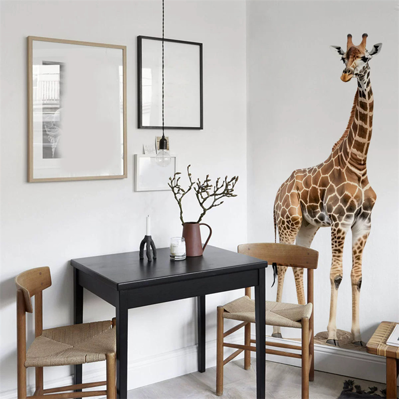 Grote Safari Dieren Giraffe St - Baby Nursery Wallpaper recensie en prijs