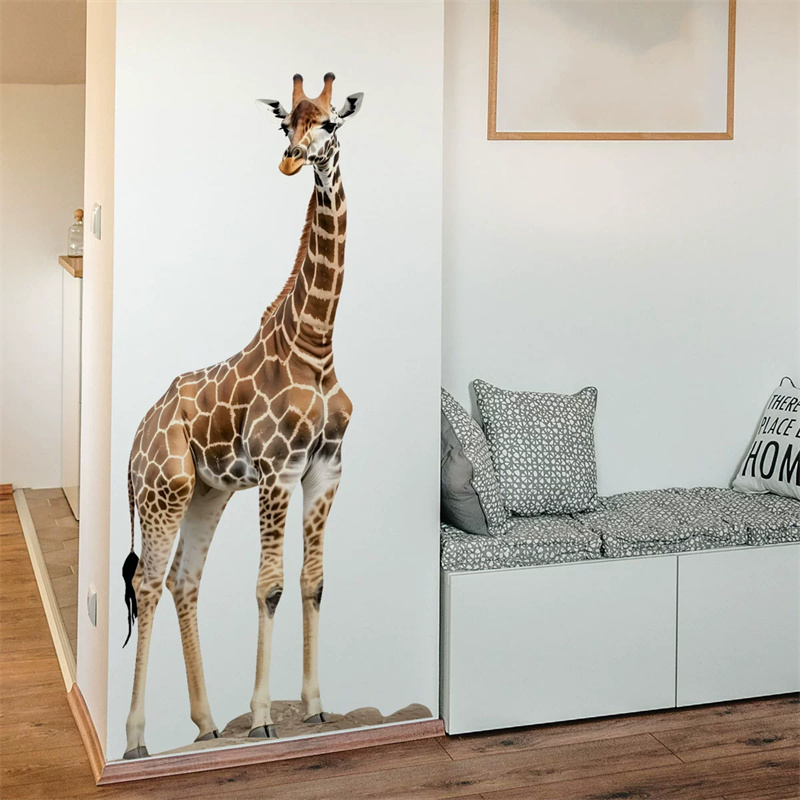 Grote Safari Dieren Giraffe St - Baby Nursery Wallpaper recensie en prijs